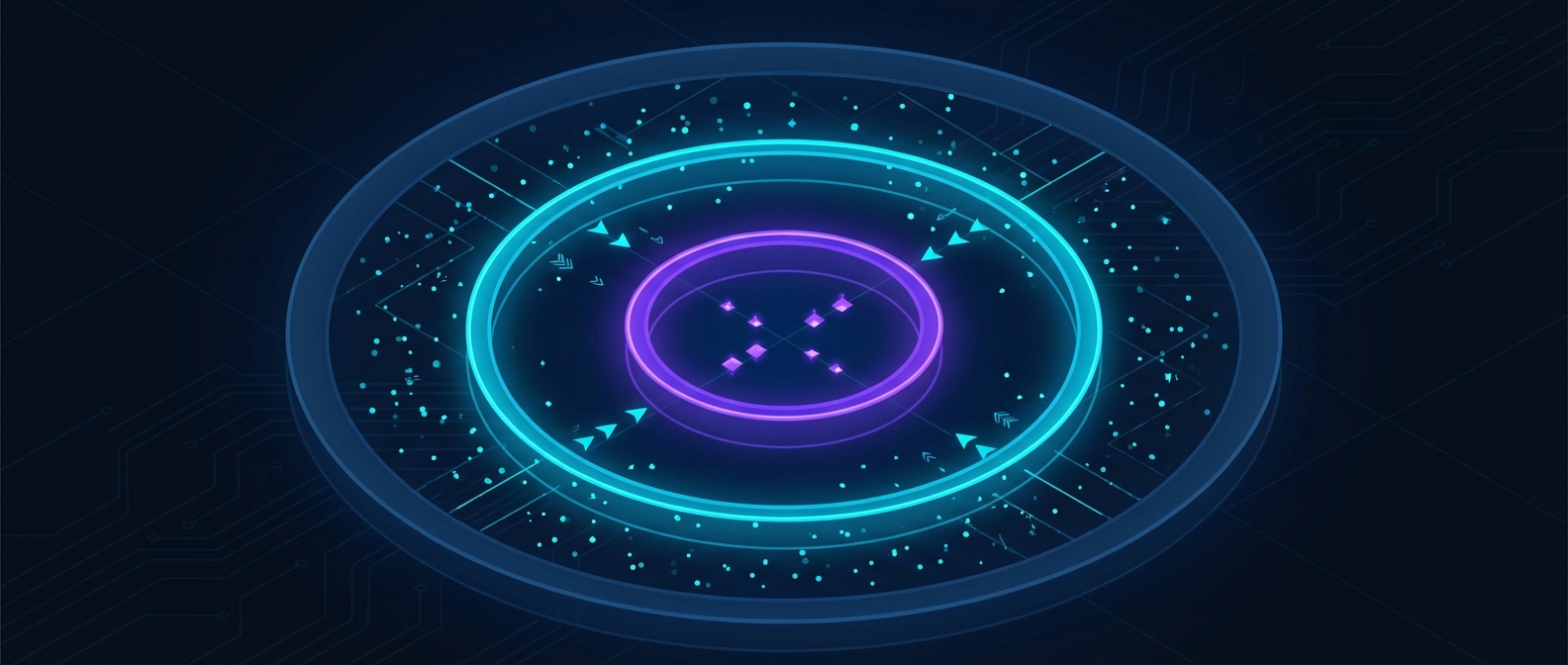 Three concentric rings showing Broad, Phrase, and Exact negative keyword match type coverage